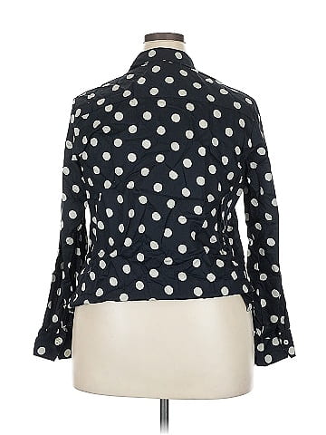 Foxcroft 3/4 Sleeve Button-Down Shirt (view 2)
