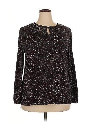Liz Claiborne Career Long Sleeve T-Shirt (view 1)