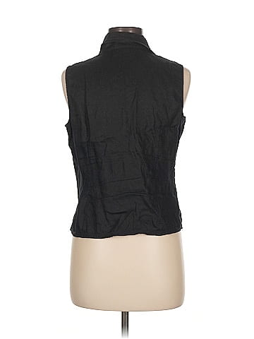 Valerie Stevens Sleeveless Button-Down Shirt (view 2)