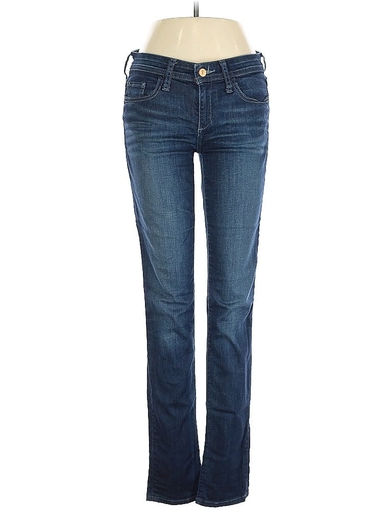 Pre-owned Pilcro And The Letterpress Jeans In Blue