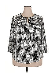 Liz Claiborne Career 3/4 Sleeve T Shirt