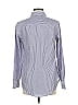 A New Day Stars Gray Blue Long Sleeve Blouse Size M - photo 2