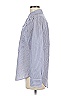 A New Day Stars Gray Blue Long Sleeve Blouse Size M - photo 5