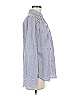 A New Day Stars Gray Blue Long Sleeve Blouse Size M - photo 4