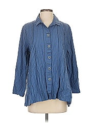 Habitat 3/4 Sleeve Button Down Shirt
