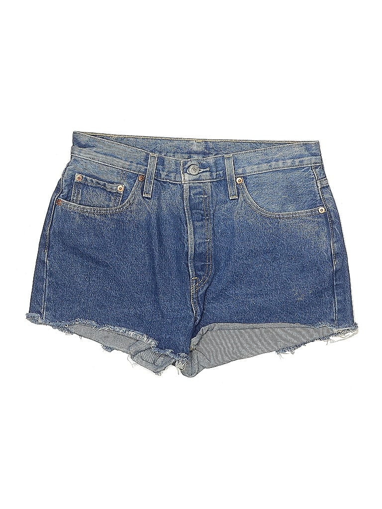 Pre-owned Levi's Denim Shorts In Blue