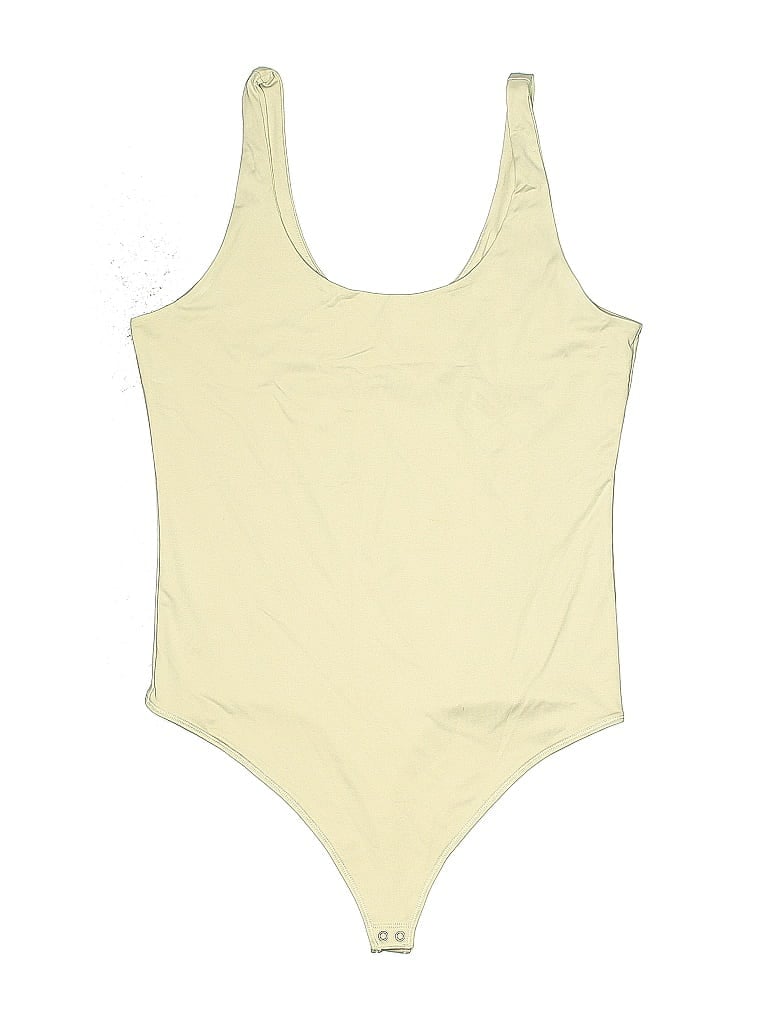 Pre-owned Abercrombie & Fitch Bodysuit In Yellow