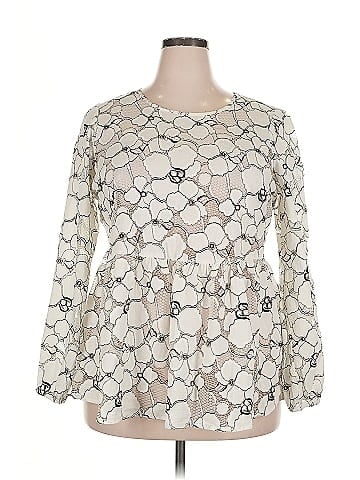 Lane Bryant Long Sleeve Blouse (view 1)