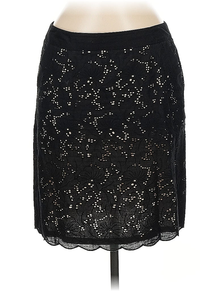 Pre-owned Ann Taylor Loft Formal Skirt In Black