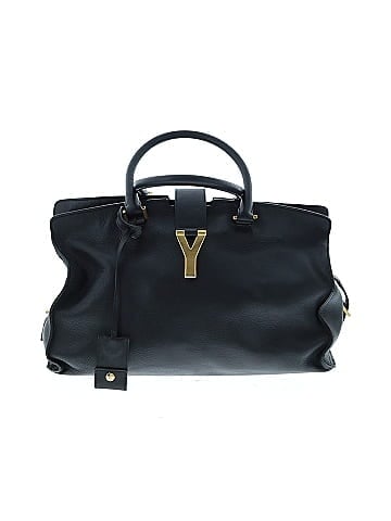 Saint Laurent Leather Satchel (view 1)