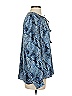 Joie 100% Polyester Paisley Blue Long Sleeve Blouse Size S - photo 4