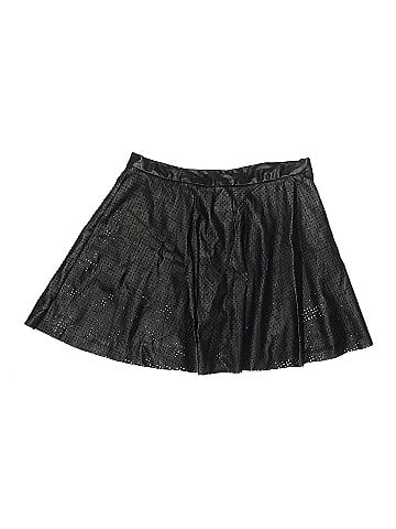 Olsenboye Faux Leather Skirt (view 1)