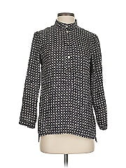 W By Worth 3/4 Sleeve Silk Top