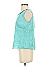 Mario Romano Teal Sleeveless Blouse Size S - photo 5