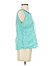 Mario Romano Teal Sleeveless Blouse Size S - photo 4