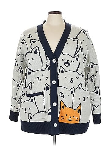 Shein Curve Cardigan (view 1)