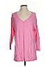 Talbots 100% Cotton Pink Pullover Sweater Size S - photo 1