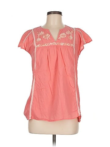 Calypso St. Barth Short Sleeve Blouse (view 1)
