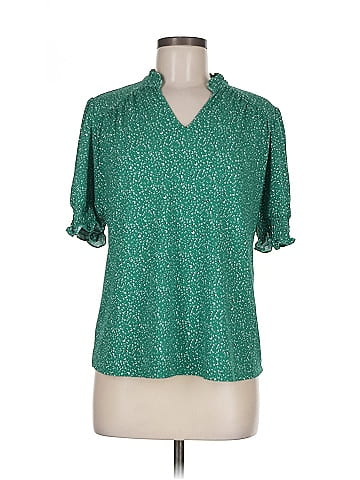 Adrianna Papell Short Sleeve Blouse (view 1)