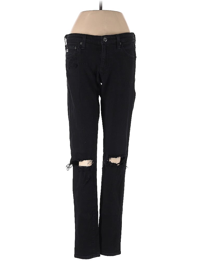 Pre-owned Adriano Goldschmied Jeans In Black