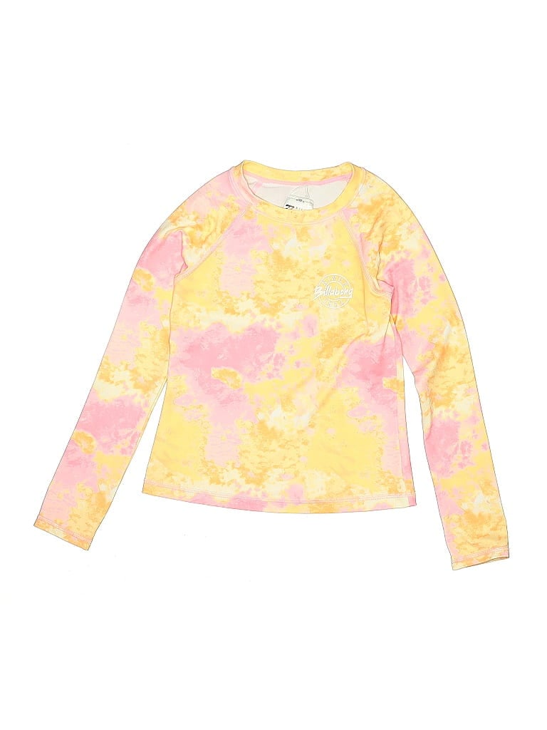 Pre-owned Billabong Kids' Long Sleeve T-shirt In Orange
