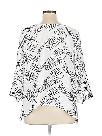 Alfred Dunner 3/4 Sleeve Blouse (view 2)