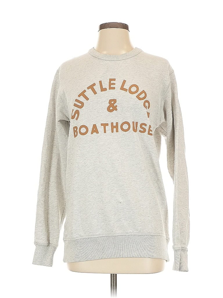 Pre-owned Assorted Brands Sweatshirt In Gray