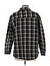 Hayden 100% Polyester Plaid Gray Black Fleece Size M - photo 2