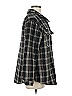 Hayden 100% Polyester Plaid Gray Black Fleece Size M - photo 4