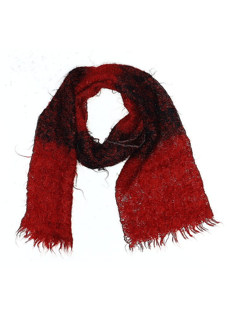 Pre-owned Unbranded Scarf In Red