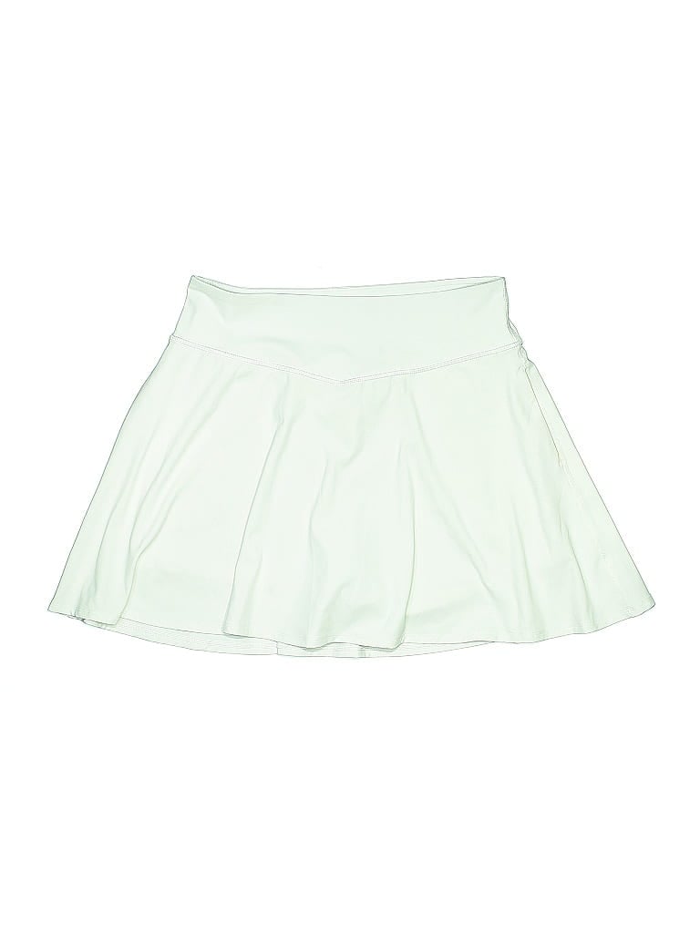 Pre-owned Tek Gear Casual Skirt In White