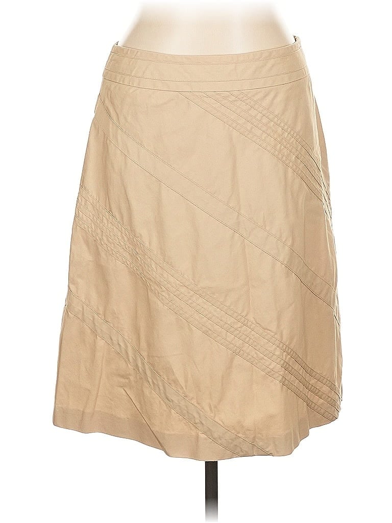 Pre-owned Ann Taylor Casual Skirt In Brown