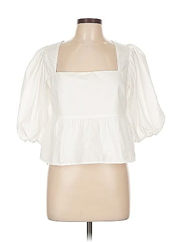 Abercrombie & Fitch Short Sleeve Blouse (view 1)