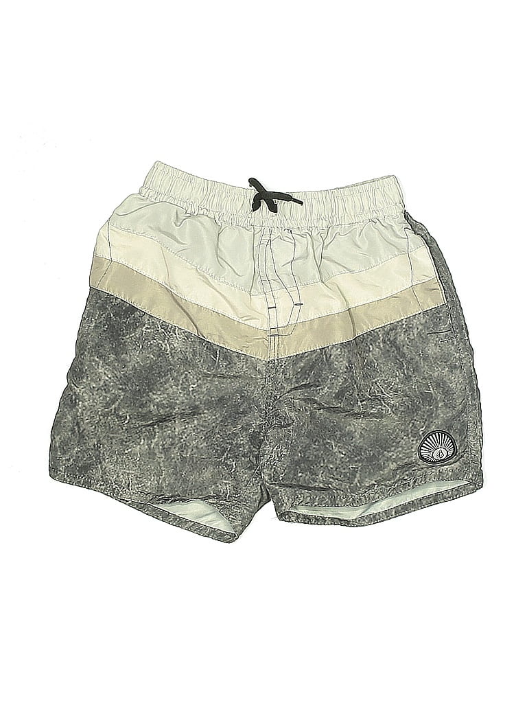 Pre-owned Volcom Kids' Board Shorts In Green