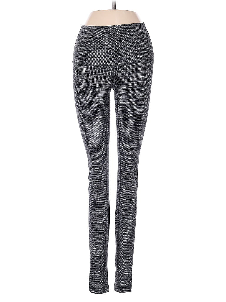 Pre-owned Lululemon Athletica Active Pants In Gray