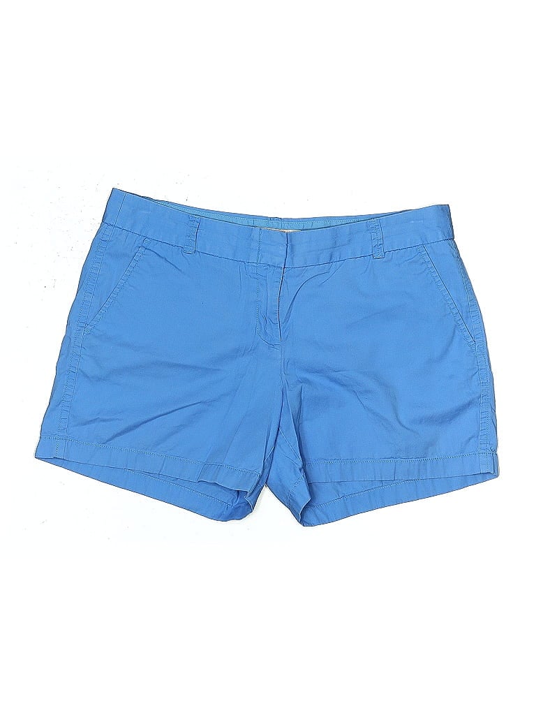 Pre-owned J.crew Factory Store Shorts In Blue
