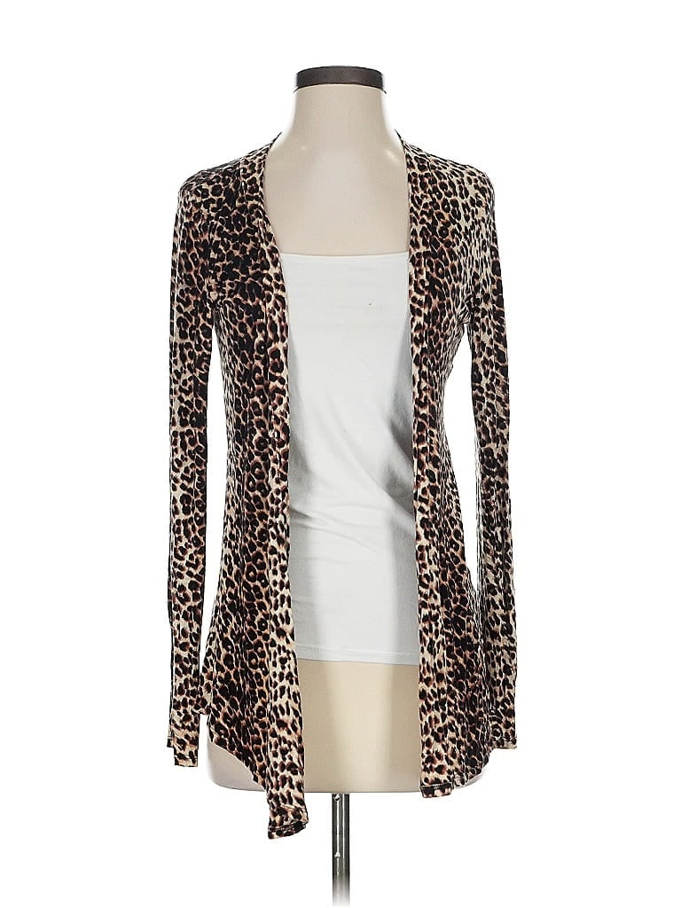 Pre-owned Love Culture Cardigan Sweater In Brown