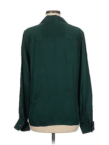 Carlisle Long Sleeve Silk Top (view 2)