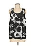 Kensie 100% Polyester Black Sleeveless Top Size M - photo 1