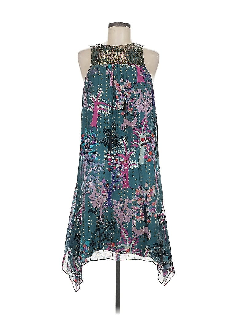 Pre-owned Tibi Cocktail Dress In Blue