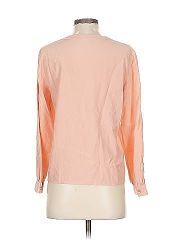 Brooks Brothers Long Sleeve Silk Top (view 2)