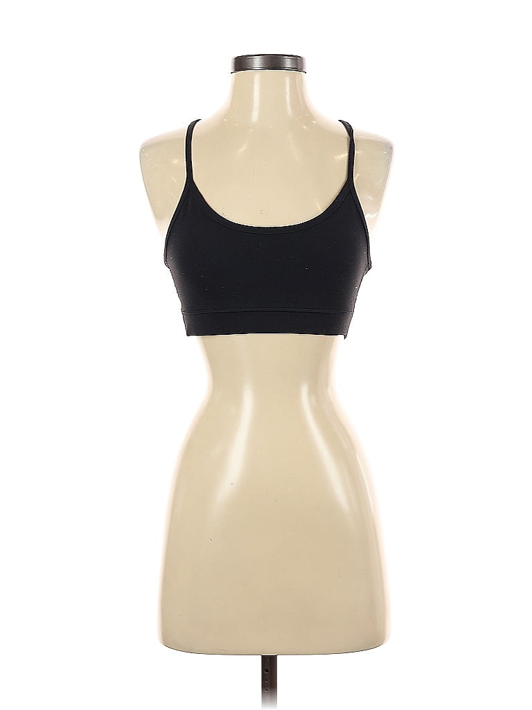 LULULEMON ATHLETICA Pre-owned Tank Top Black Halter Neckline Tops