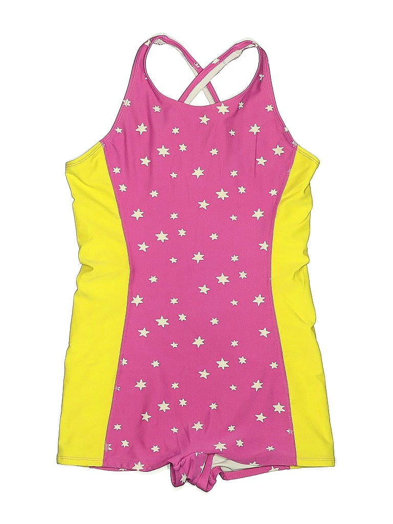 Click to view more detailed imagery on our partner's website Pre-owned Hanna Andersson Kids' One Piece Swimsuit In Pink