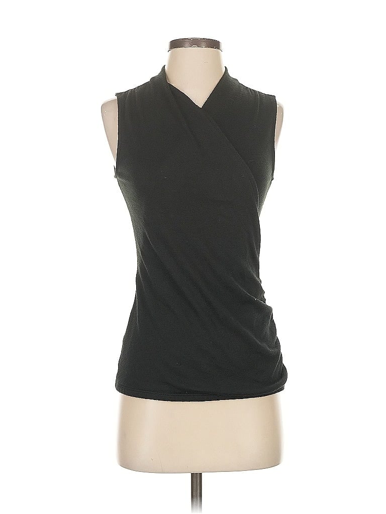 Pre-owned 41hawthorn Sleeveless Top Black Cowl Neck Tops
