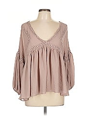 Umgee 3/4 Sleeve Blouse