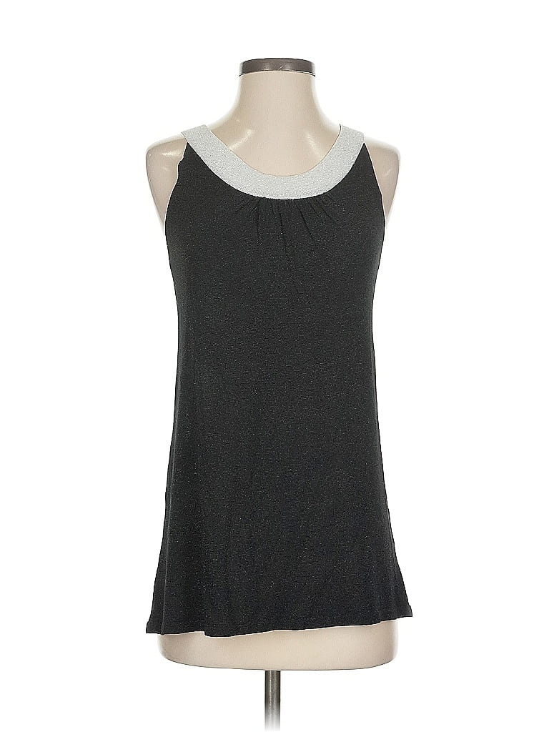 White + Warren Gray Sleeveless Top Size S - photo 1