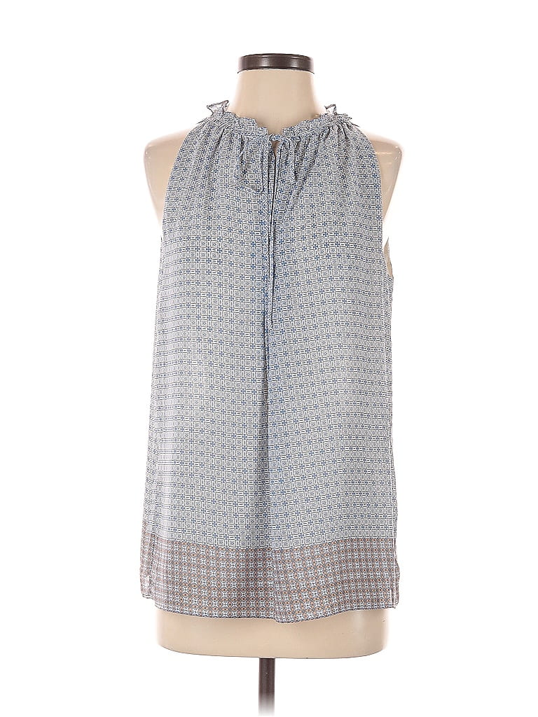 Pre-owned Max Studio Sleeveless Blouse In Gray