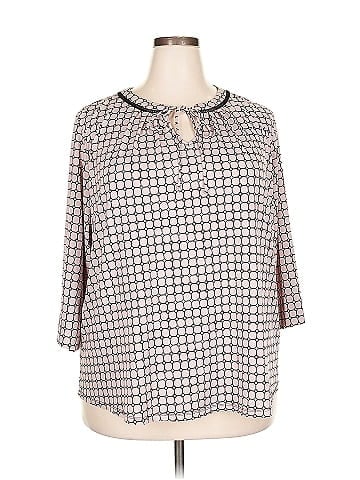 Liz Claiborne Career 3/4 Sleeve Blouse (view 1)