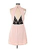 Express Solid Pink Cocktail Dress Size 8 - photo 2