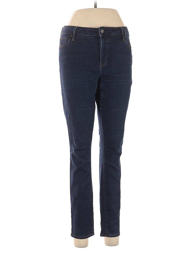 Armani Exchange Solid Blue Jeans Size 33 waist - photo 1